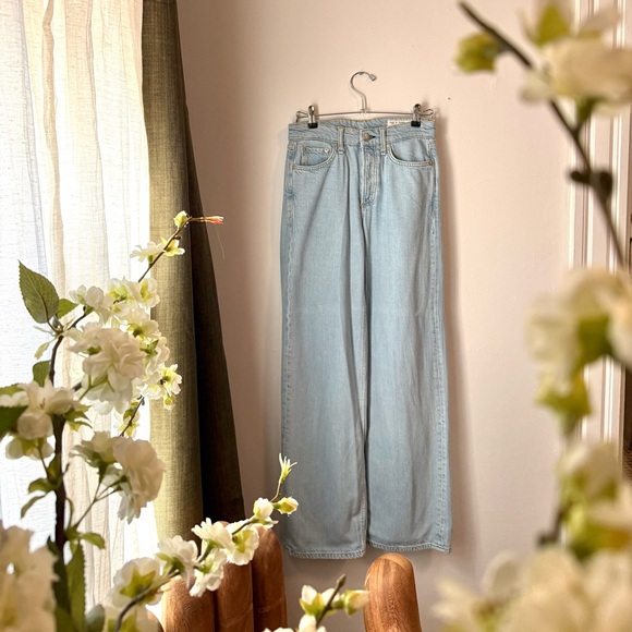 Rag & Bone - Featherweight Logan Women's Wide Leg - Blossom - Size 23 - Picture 3 of 13